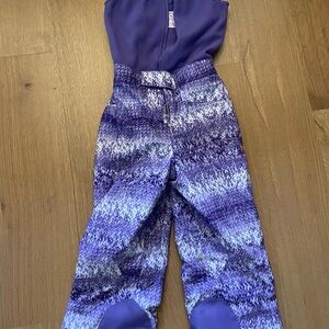 Kids Spyder ski bibs - size 6